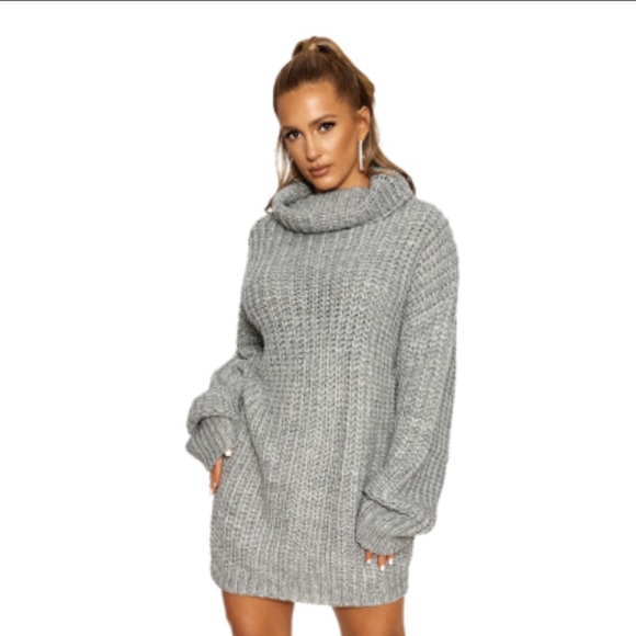 Naked wardrobe NW living it up knit sweater dress - Picture 2 of 4